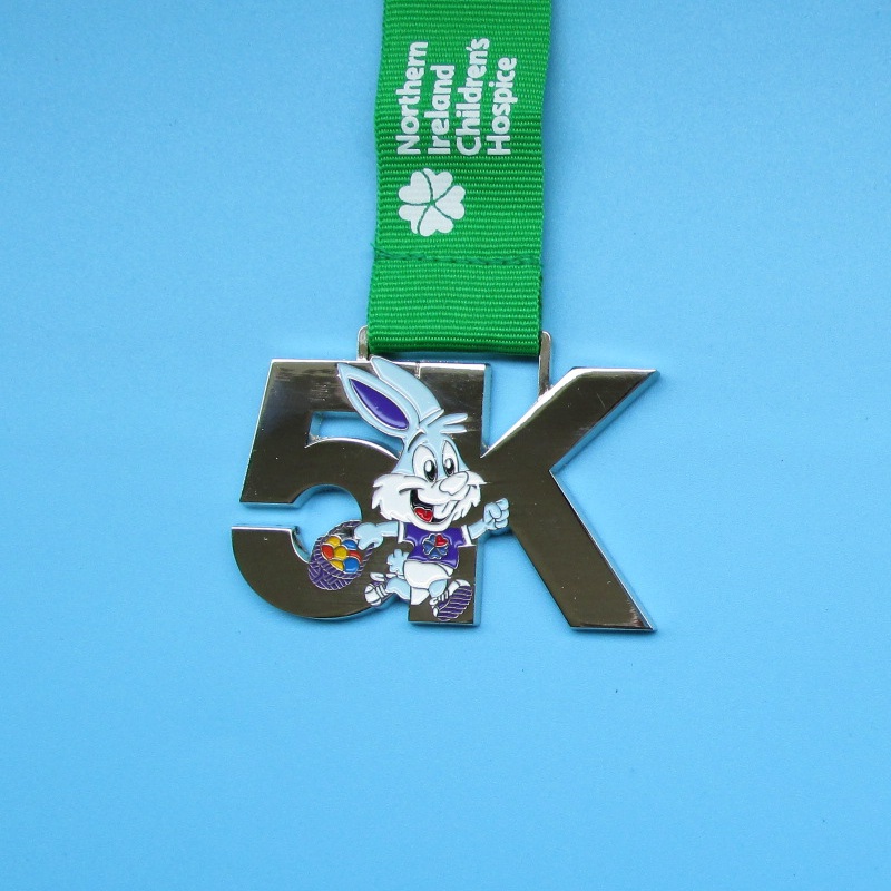 Metal Sports Medal Custom Medals Race for Kids Cute Design Rabbit Kid Medals