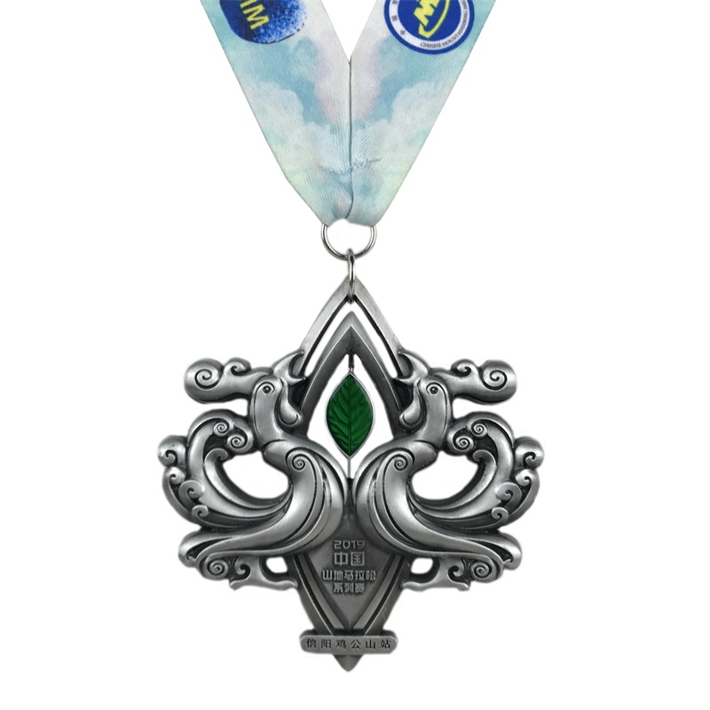 Uniek ontwerp aangepast Logo 4D Sport Medallion Metal Email Sports Custom Medal voor Souvenir