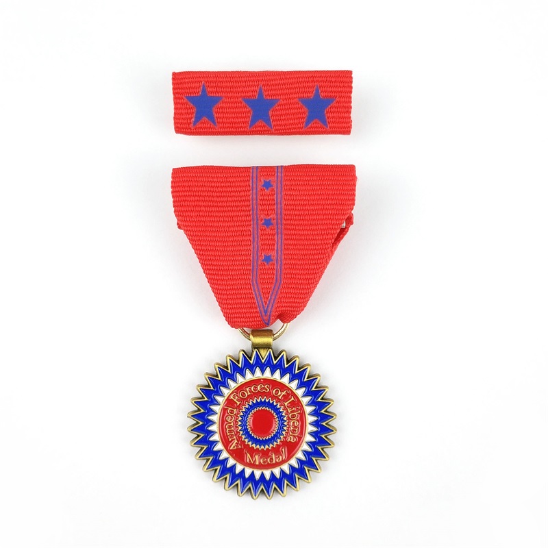 GAG Goede kwaliteit Aangepaste metaal Blanco Universal Medal Honor Class Medal