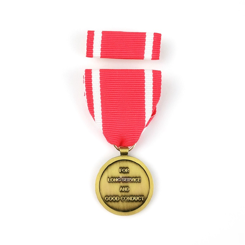 Custom Medalla Medallion Die gegoten metalen badge 3D Activity Medals en Awards Medal of Honor with Ribbon