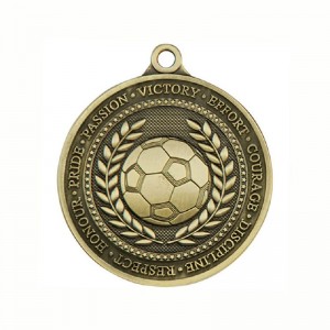 Voetbal medaillon Wereldbeker voetbal medaille voetbalbeker medaille
