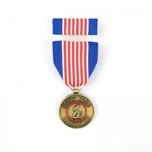 Aangepaste medailles Geen minimale medaille metal art Honor Medals